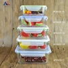 1.5L Large Size Square Microwave Oven Glass Food Storage Container/Lunch Box - rectangular