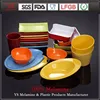 Multi color hot pot restaurants plastic tableware factory in guangzhou