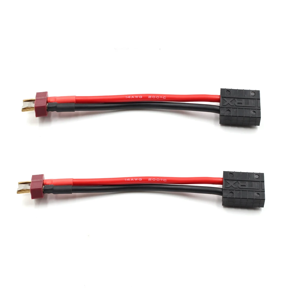 SummitLink Pack of 2 Compact Battery Adapter Connector Compatible for Traxxas XT60 to TRX Plugs