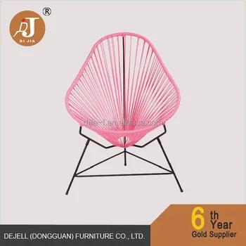 Wholesale Outdoor Stylish Powder Coated Iron Wire Peacock Chair