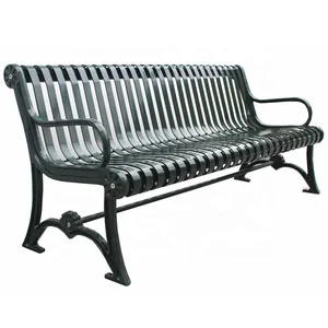 Cast Iron Park Bench Metal Outdoor Bench Cast Steel Benches