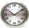 12 inch Brief High quality Metal Clock Silent Non Ticking Stainless Steel Wall Clock