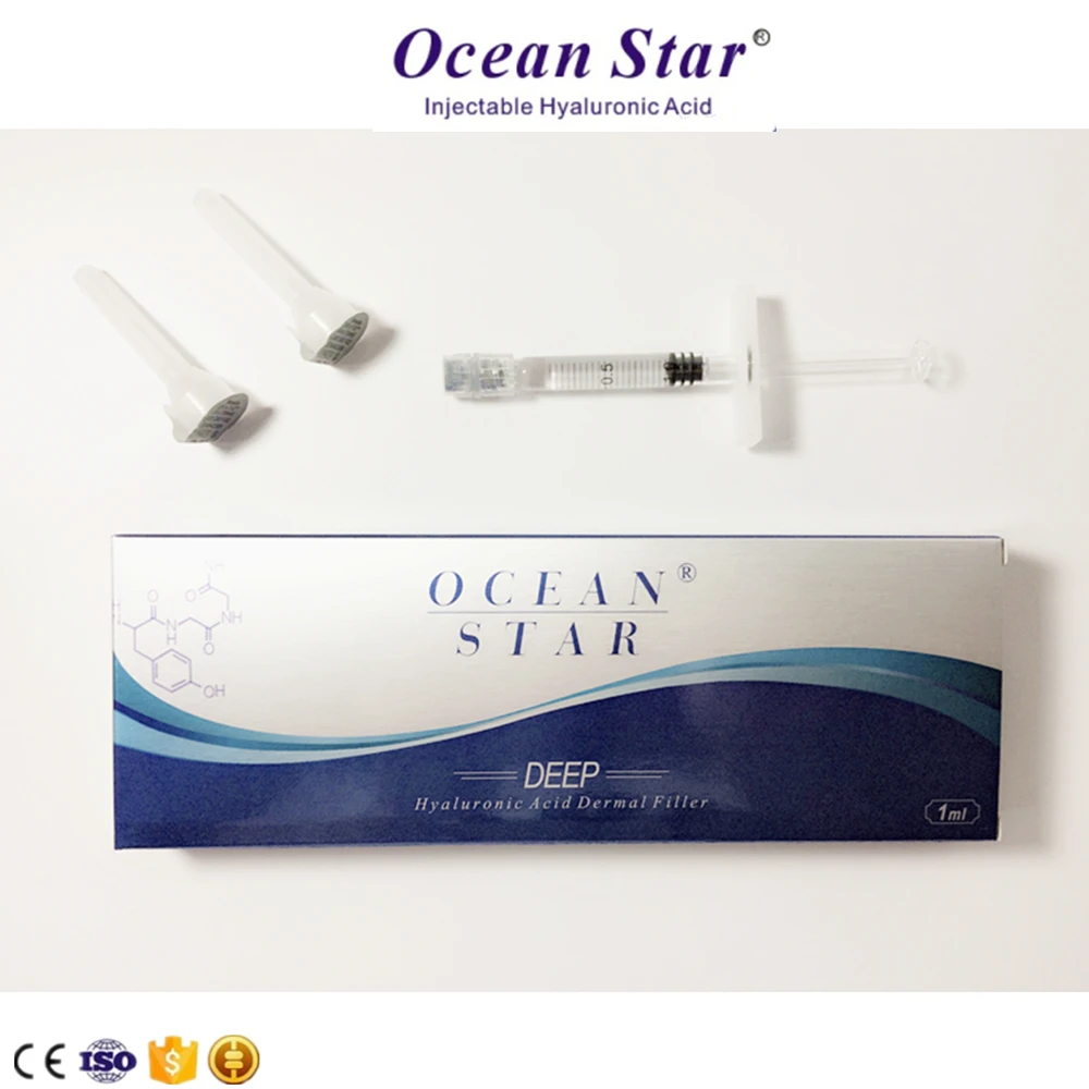 

Free shipping 1ml Deep injectable HA filler hyaluronic acid, N/a