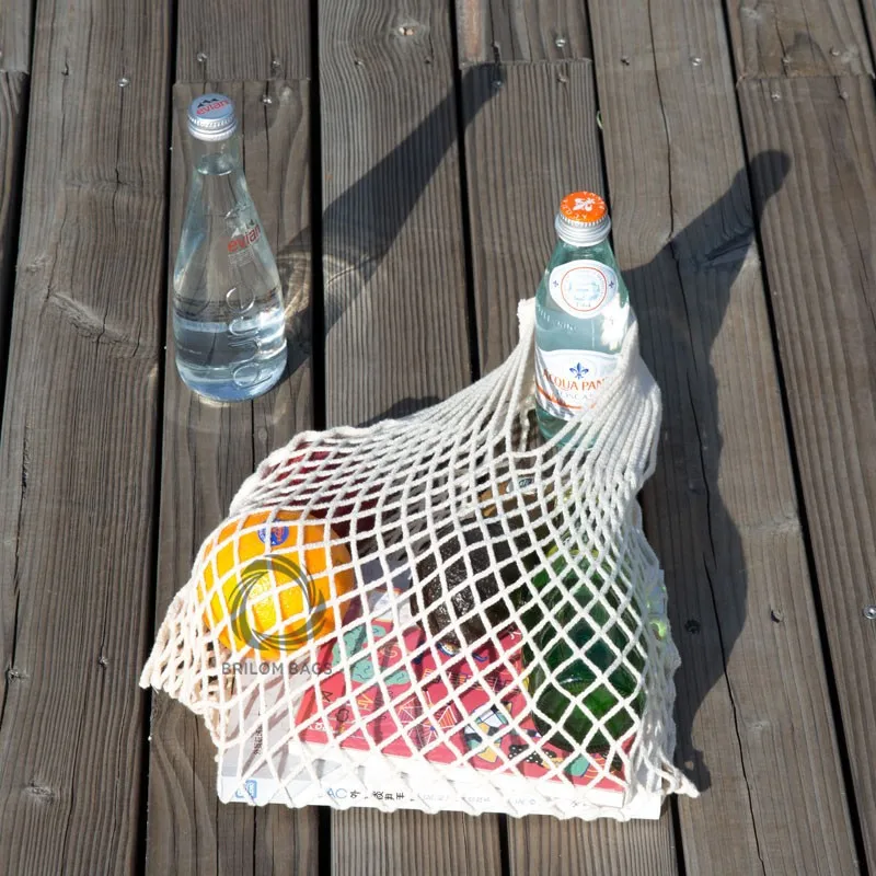 fishnet grocery bags