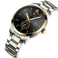 

NIBOSI 2318 Mens Watches Top Brand Luxury Sport Quartz Watch Business Waterproof Wristwatch