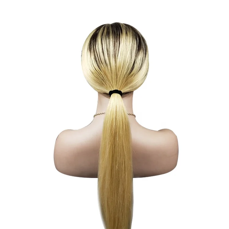 

Highknight Hot Selling Lace Frontal With Lace Band Wig With Baby Hair