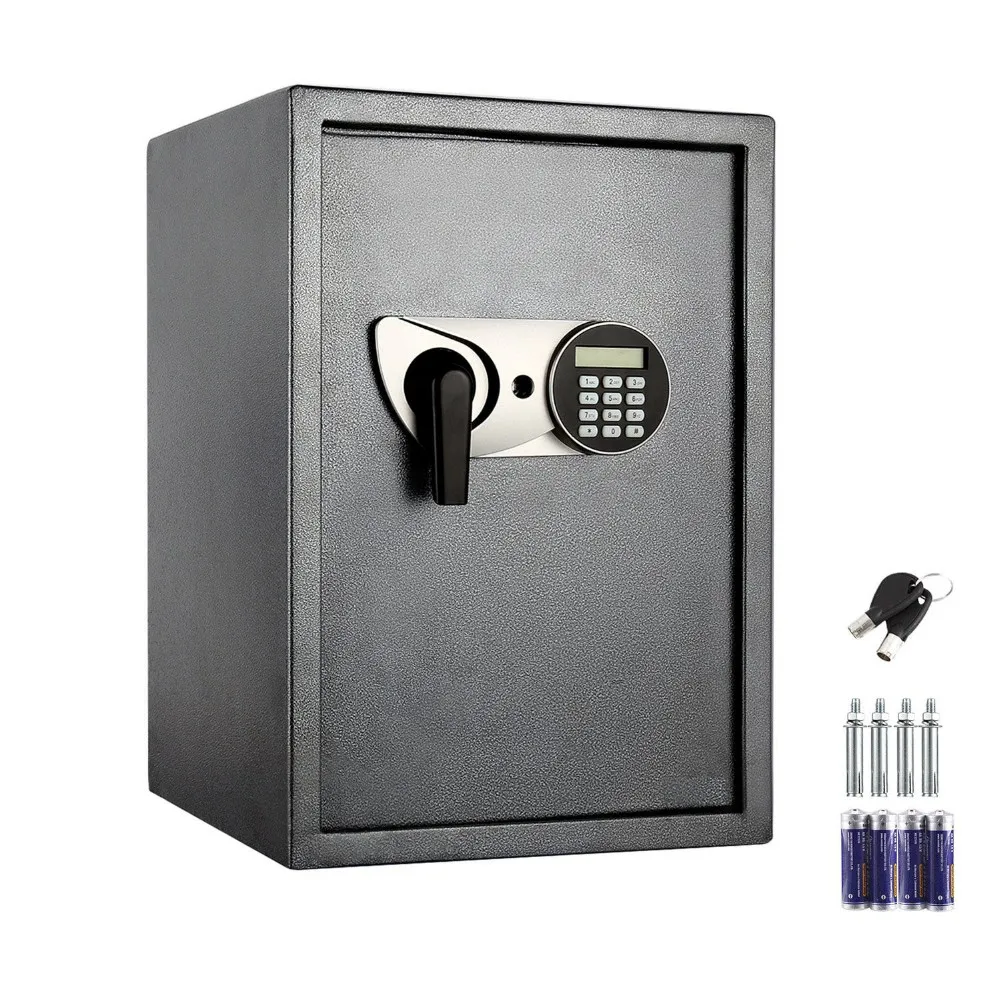 Electronic Safe Box Steel High Security Digital Home Safe Box For