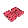 5 axis MAZAK CNC milling billet aluminum 2-Circuit red metering block for racing