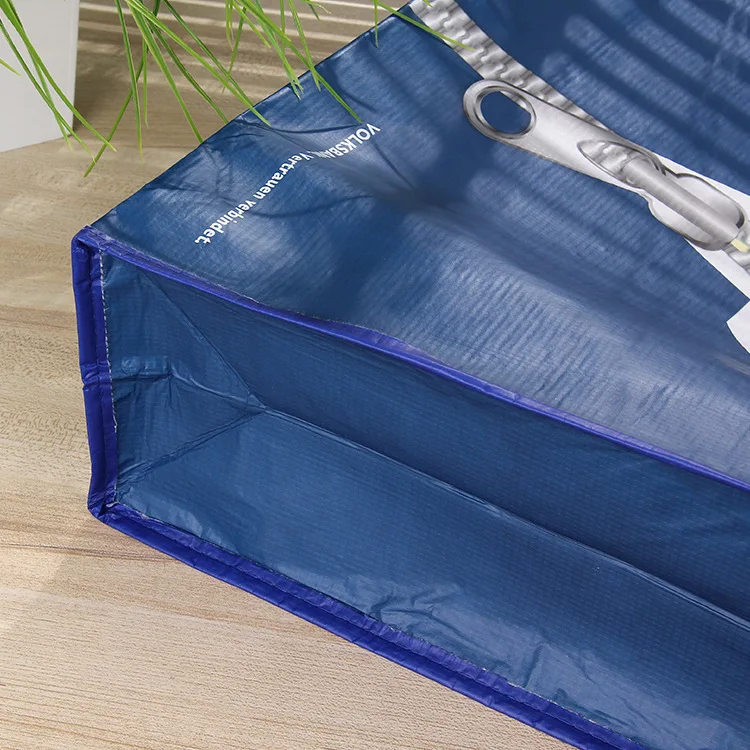 
Recycled RPET Water Bottle Bag PET Stitchbond Laminated RPET Tote Bag 