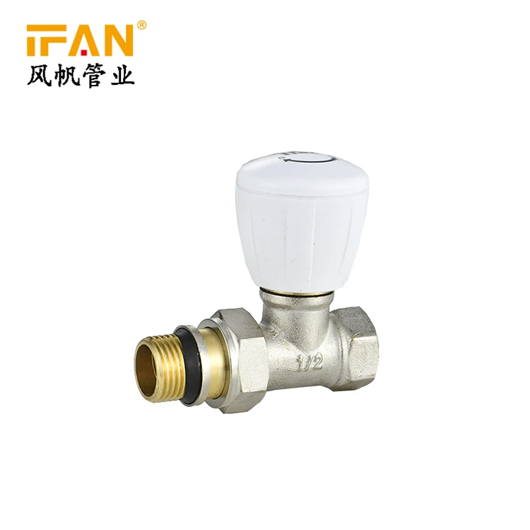 Ifan Thermostatic Brass Radiator Valve Water Heater System Valve