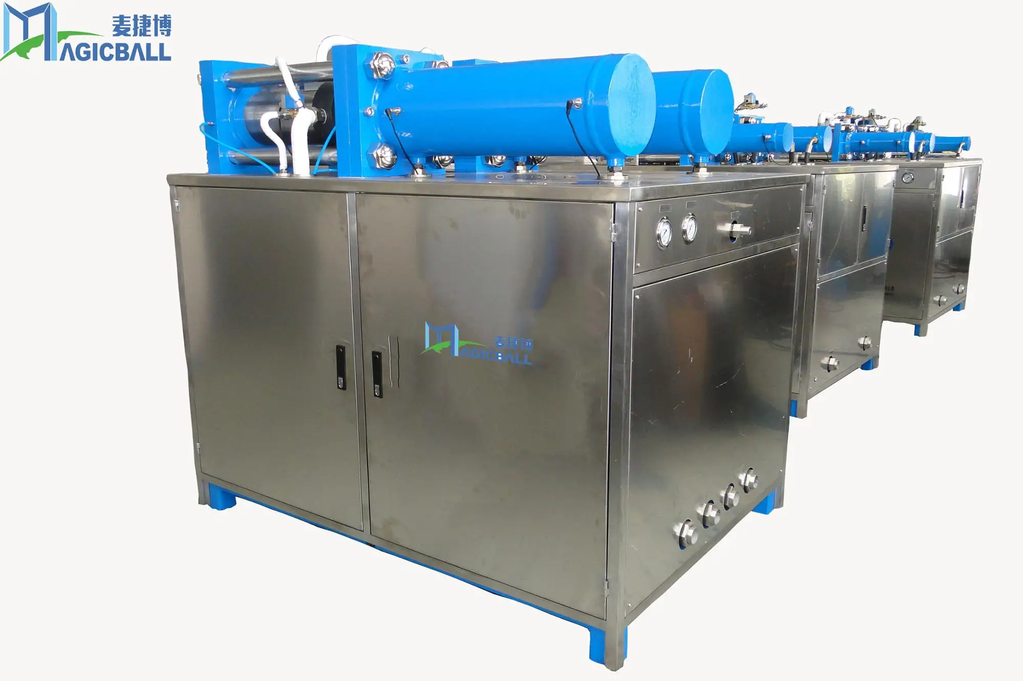 New Update Engine Smart System Dry Ice Pelletizer/dry Ice Freezer/ice Tube Machine With Vertical
