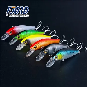 FJORD Wholesale in stock 85mm 8.5g Minnow Laser Hard Baits Fishing Lures