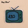 Sequins Telephone TV House design embroidery sew on clothes fashion patch