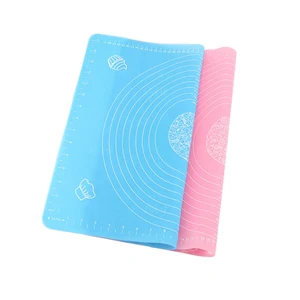 Image of Custom Logo Macaron Grill Bake Pastry Non Stick Kitchen Silicone Baking Mat