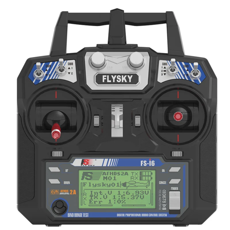 

Flysky FS-i6 FS I6 2.4G 6ch RC Transmitter with FS-iA6 or IA6B Receiver For RC Helicopter Plane Quadcopter