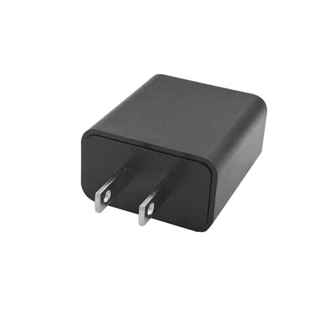 

US CA MX Market US plug black 5V 2.4A miro usb wall charger adapter, White black