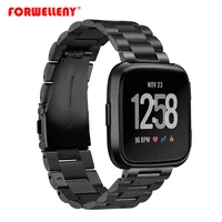 

For Fitbit Versa Metal Stainless Steel Watch Band Bracelet Strap for Fitbit Versa Replace Wristbands Accessories