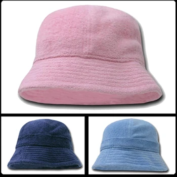 pink corduroy bucket hat