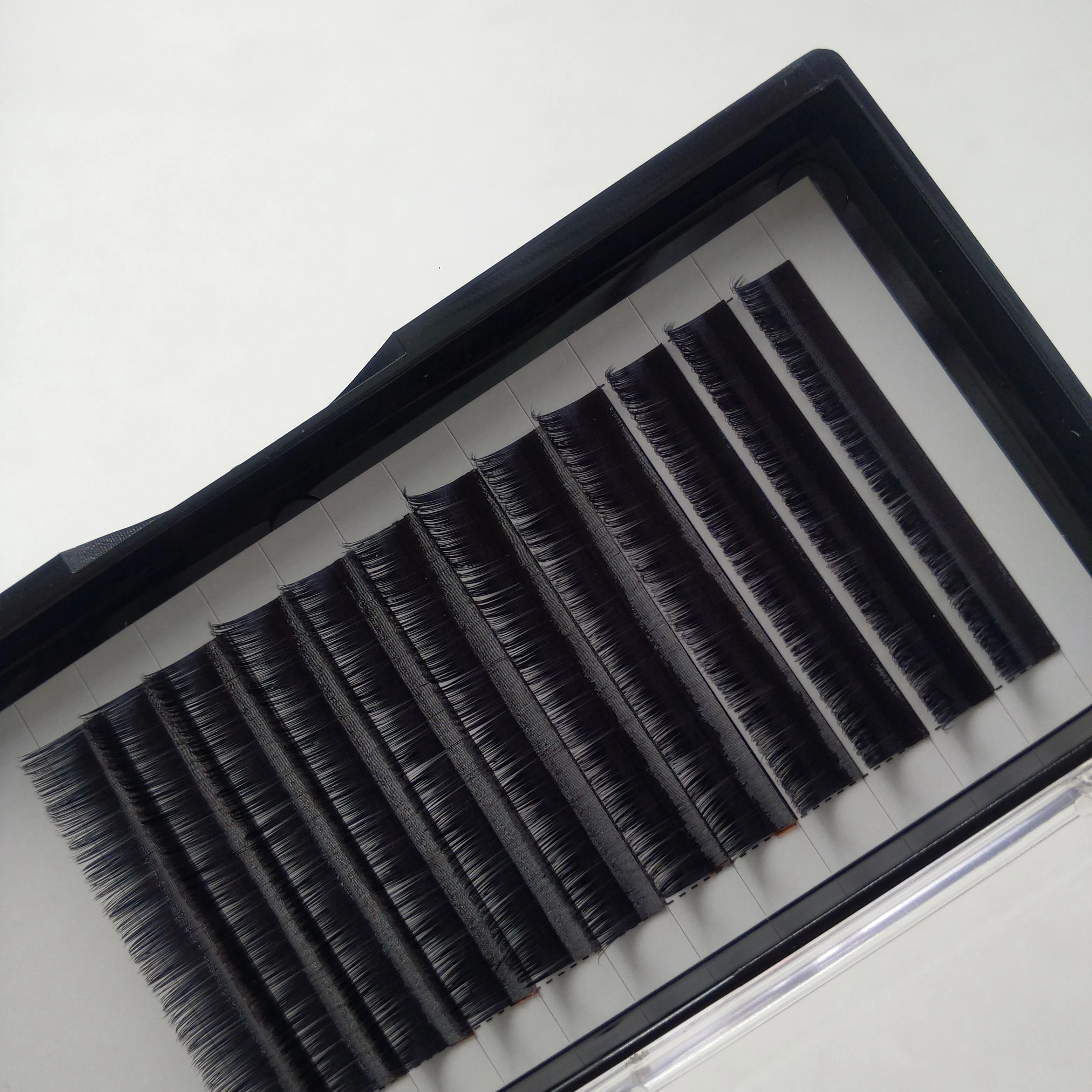 

Individual eyelash extensions Korean PBT fiber, Natural black