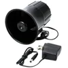 Super loud 120db electronic dog barking alarm Home security alarm system with 4 functions: Beep, Dog barking, Doorbell, Welcome
