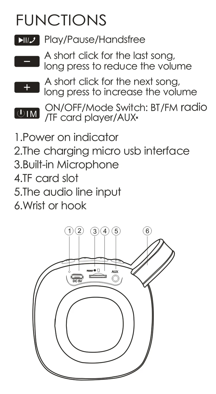 portable mini speaker