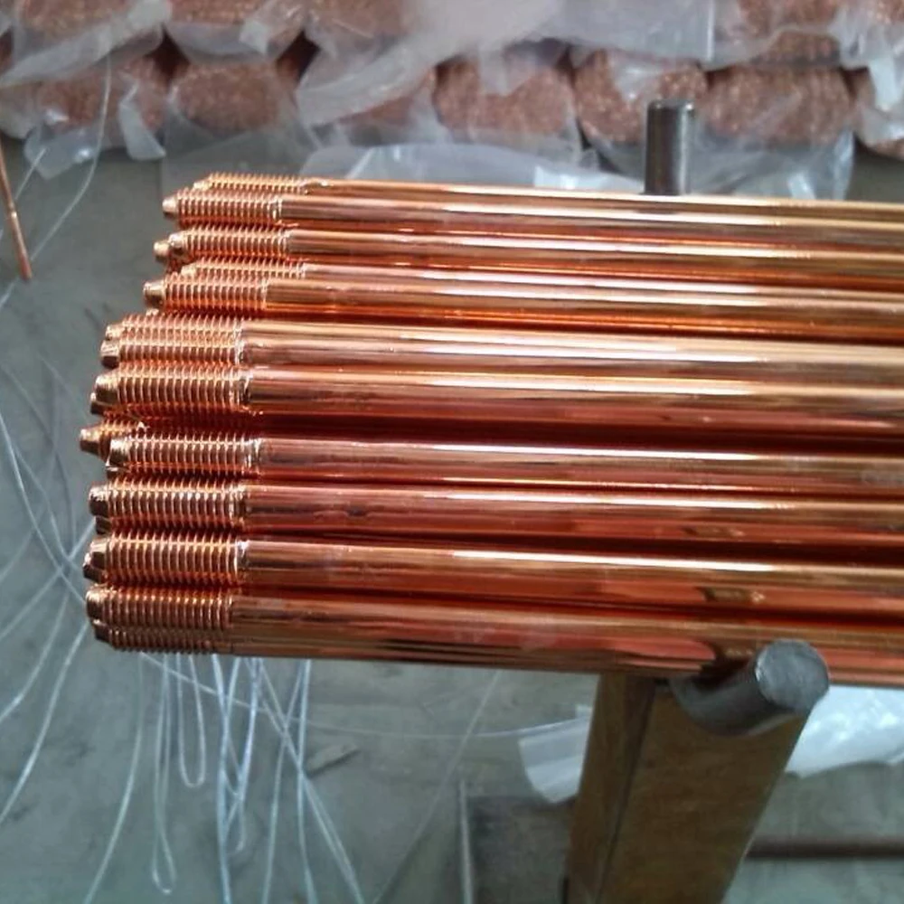 Copper Clad Steel Ground Rod 16mm - Buy Copper Clad Steel Ground Rod ...