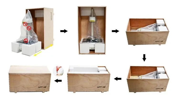 Nade Packaging Leak tester MFY-01 Bigger than Standard Dia360 mmx 585 mm