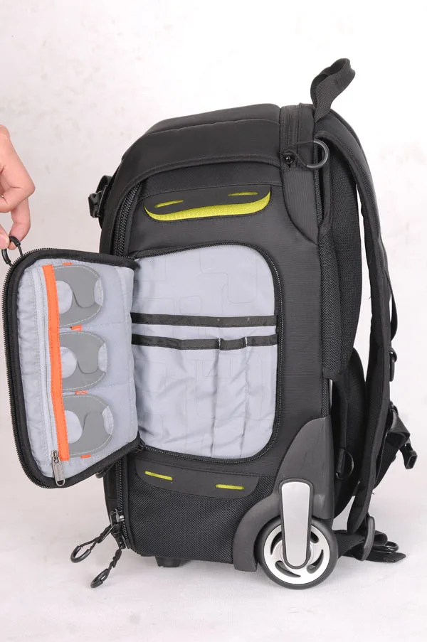 New designed dslr camera bag trolley camera bag