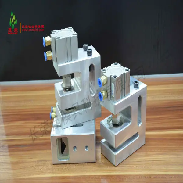 
Plastic bag Triangle hole/V cut hole punching machine 