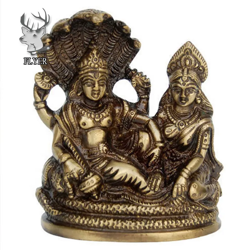 Statues Home & Living Brass, Multicolour 6 Inch Arihant Craft® Hindu ...