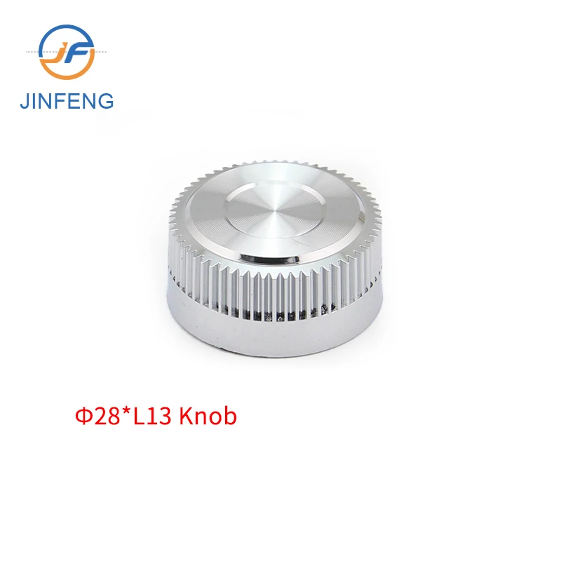 

Custom Potentiometer Knobs Rotary Switch Potentiometer Volume Control Pointer Hole 6mm, Silvery