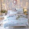 100% polyester small heart printing bedding sets duvet cover sets