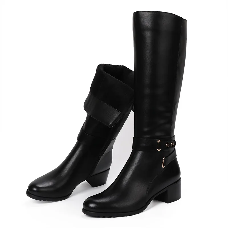 

OEM 2018 Winter Women Fashion Classic Zipper Long Overknee Long Boots, Customized