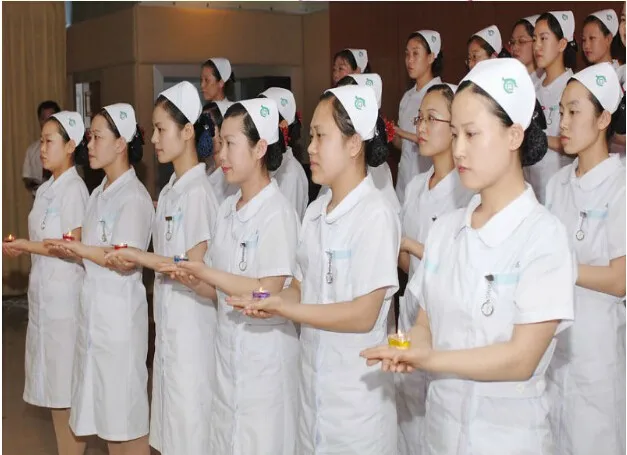 Promotion Love Heart Shape Silicone Cover Quartz Nurse Fob Watch