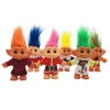 Halloween Classics Vinyl Toy Colorful Hair Clothes Troll Doll Plastic Capsule Toy Dam Trolls For Children Gifts