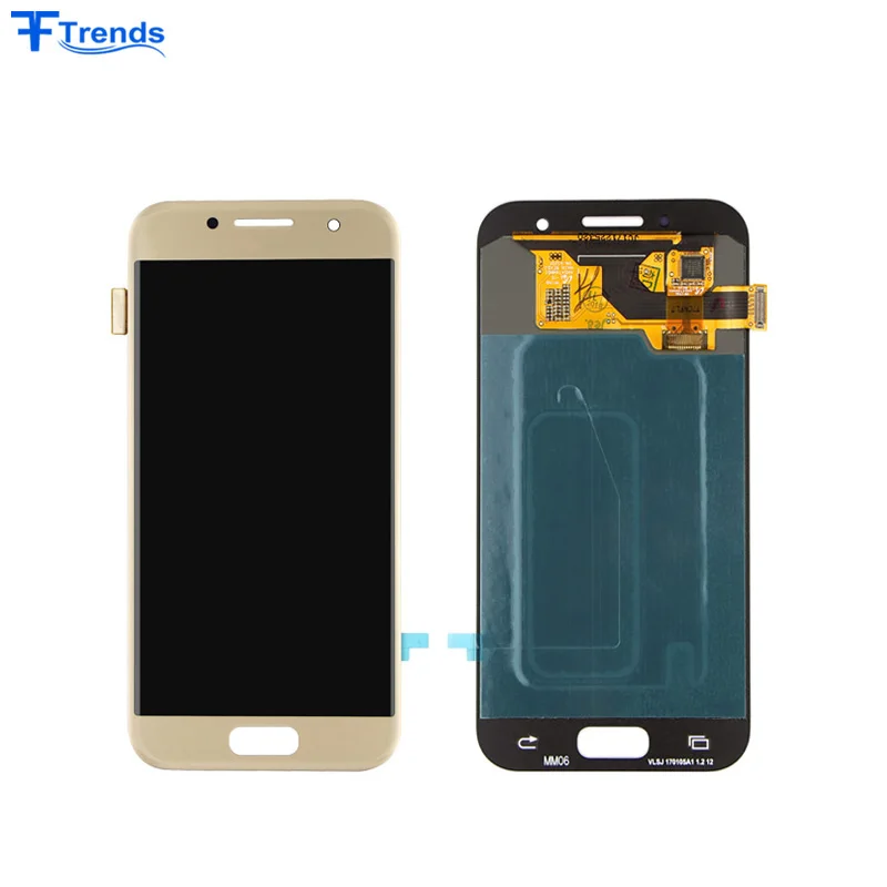 

Original for Samsung Galaxy A3 2017 LCD Display Digitizer with Touch Assembly A320, Black;white;gold