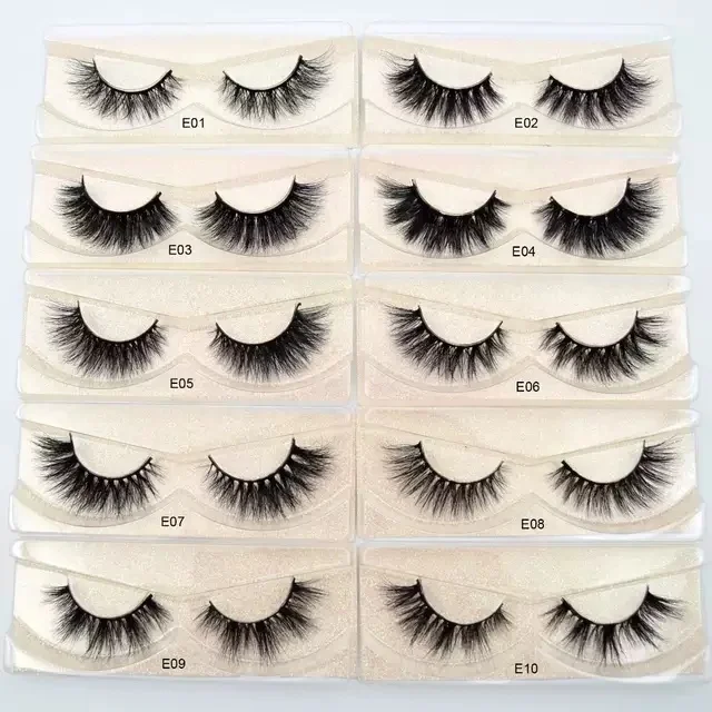 

discount reusable long dramatic 18mm fluffy mink cruelty free eyelashes