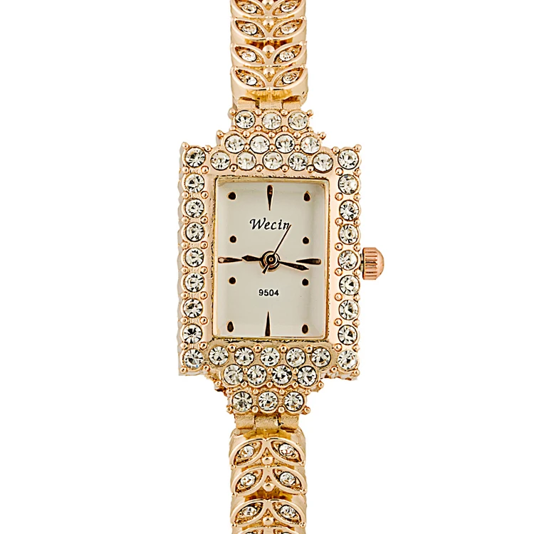 

ST 170 Cheap Hot Sale lady Women Gold bracelet Stainless Steel Quartz Watch Outdoor Sport Crystal Analog Watches