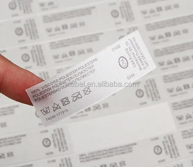 Custom Letters Fabric Stickers Label And Self Adhesive Fabric Stickers