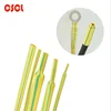 Provide yellow green Polyolefin heat shrink tube for insulation protection