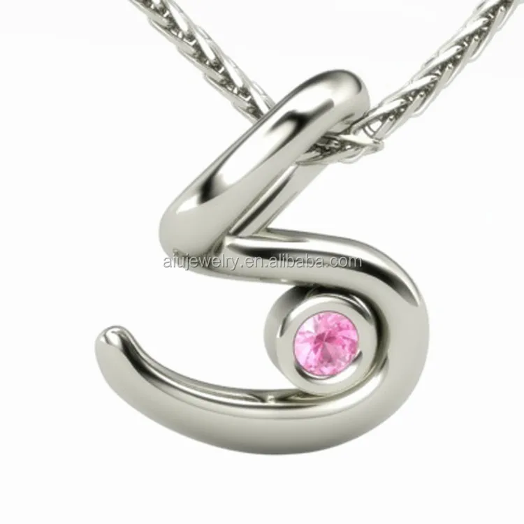 S Alphabet Pendant Design Wholesale 