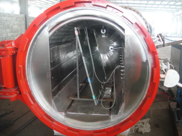 PLC Controlled Infrared Glass Autoclave For Safety Glass Factory Direct Accept Custom Made