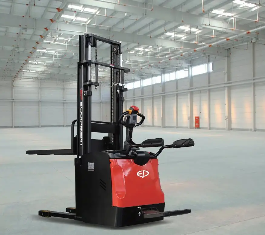 Hangzhou Ep Riding Electric Stacker With Platform Ac Motors - Buy ...