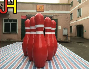 inflatable skittles game