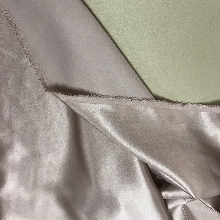 Grey Color Silk Satin/charmeuse 22mm Mulberry Silk Fabric For Pillow ...