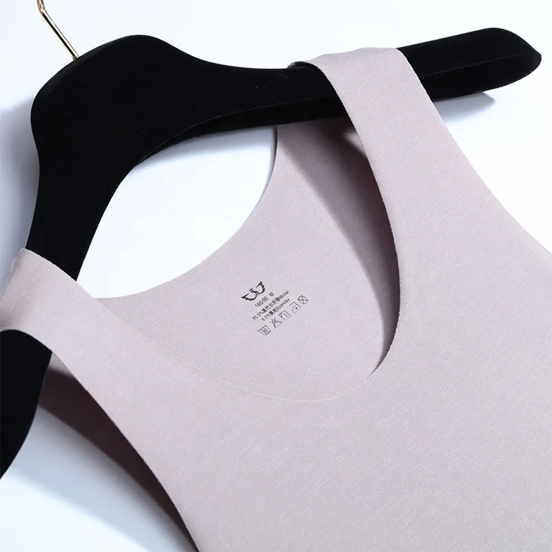 
High Quality Wholesale Tube Tops Pain Women Simple Sexy Tank Tops Thin Long Camisole 
