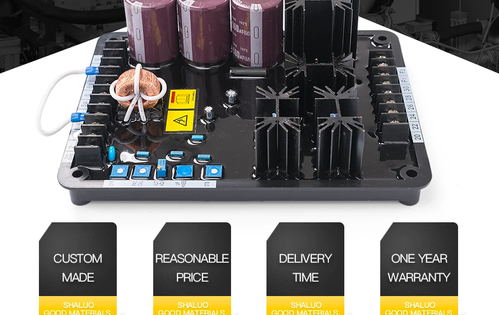 Regulador de voltaje automático VR6 para grupo electrógeno diésel avr