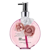 

Perfume flower shower gel body wash private label OEM Body cleaning gel Fragrance shower gel Deep Clean