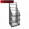 Assembled metal umbrella display stand for supermarket and department stores