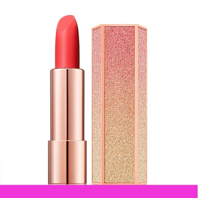 

matte free makeup samples lipstick rose gold lipstick tube no logo bright lipstick, Multi colors